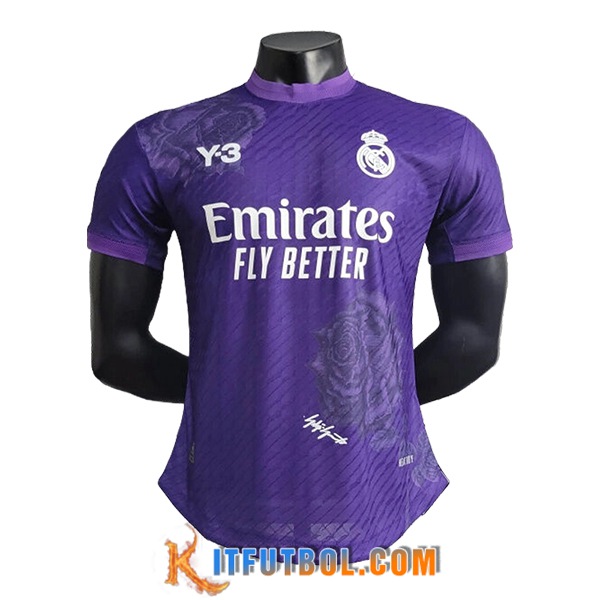Camisetas De Futbol Real Madrid Y3 Violeta Special Edition 2024/2025