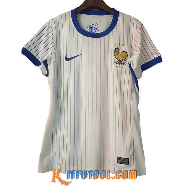 Camisetas De Futbol Francia Mujer Segunda 2024/2025