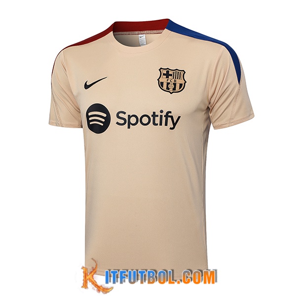 Camiseta Entrenamiento FC Barcelona Amarillo 2024/2025