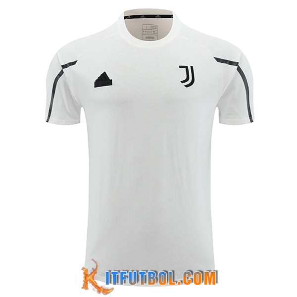 Camiseta Entrenamiento Juventus Blanco/Negro 2024/2025