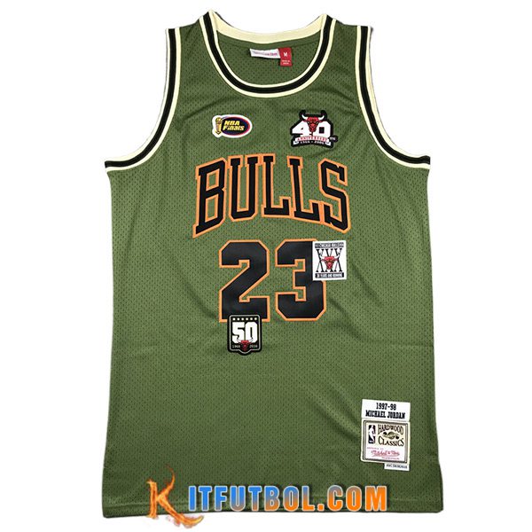 Camisetas NBA Chicago Bulls (JORDAN #23) 2024/25 Verde