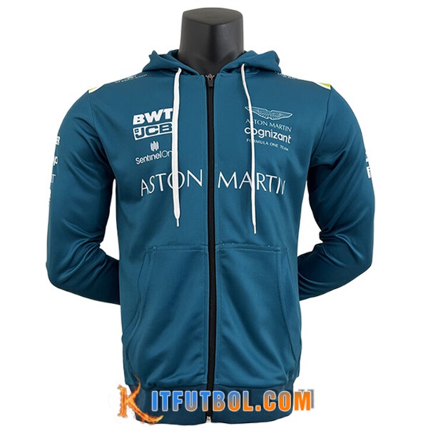Chaqueta Con Capucha F1 Aston Martin Team Verde 2024