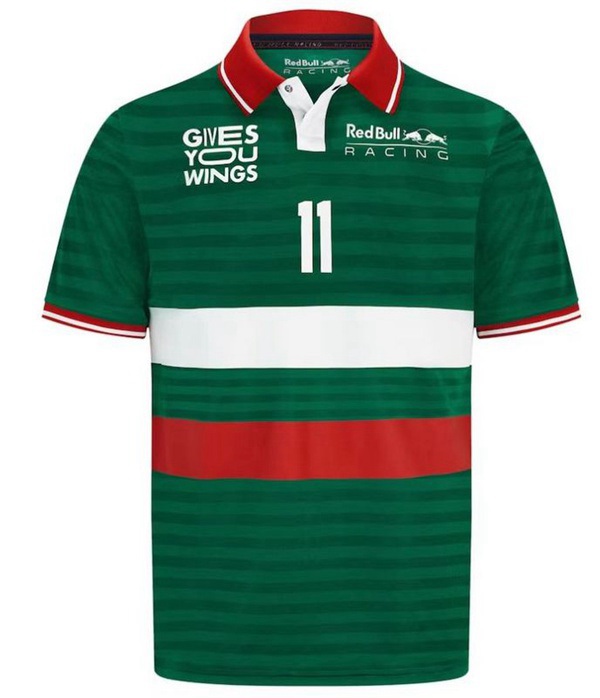 Polo F1 RedBull Racing Team Verde/Rojo/Blanco 2024