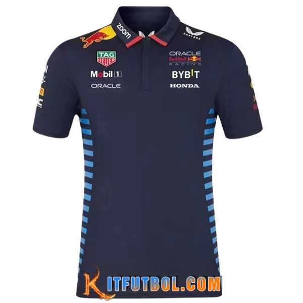 Polo F1 RedBull Racing Team Azul Oscuro 2024