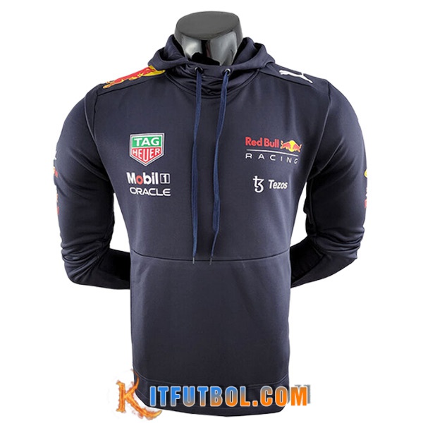 Sudadera Capucha F1 RedBull Racing Team Azul marino 2024