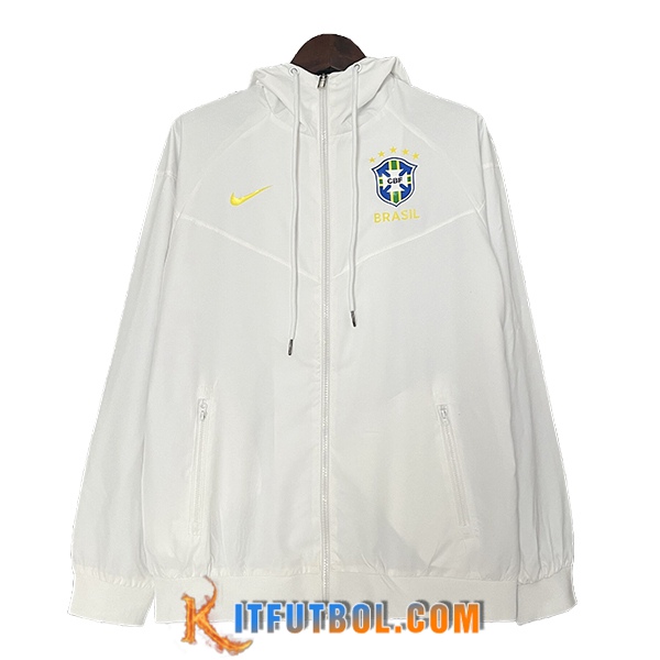 Rompevientos Brasil Blanco 2024/2025