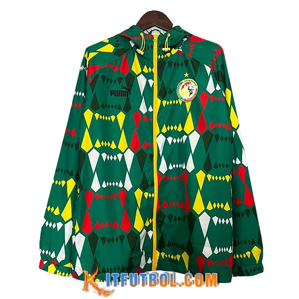 Rompevientos Sénégal Verde/Amarillo 2024/2025