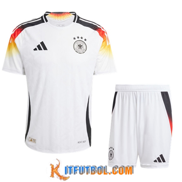 Camisetas Futbol Alemania Primera + Cortos UEFA Euro 2024
