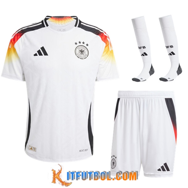 Camisetas Futbol Alemania Primera (Cortos + Calcetines) 2024/2025