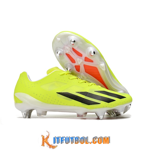 Adidas Botas De Fútbol X Crazyfast1 SG Verde/Negro -02