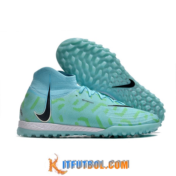 Nike Botas De Fútbol Phantom Luna Elite NU TF Azul/Negro