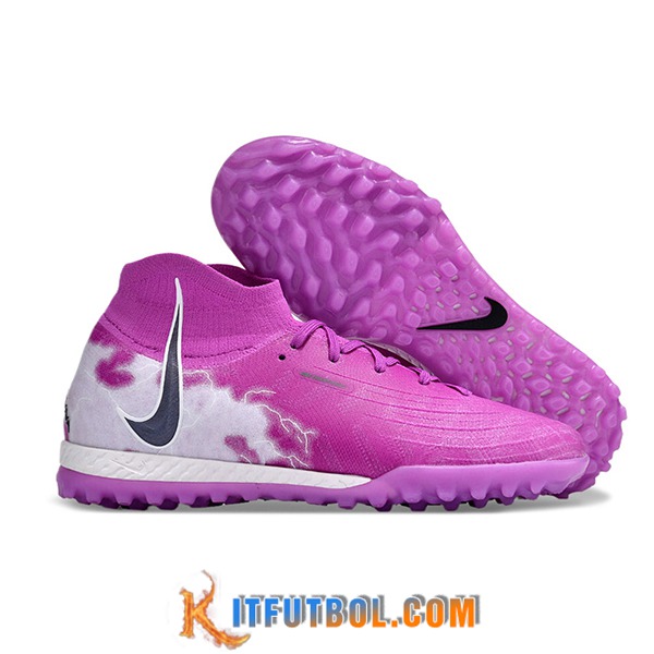 Nike Botas De Fútbol Phantom Luna Elite NU TF Violeta/Blanco/Negro