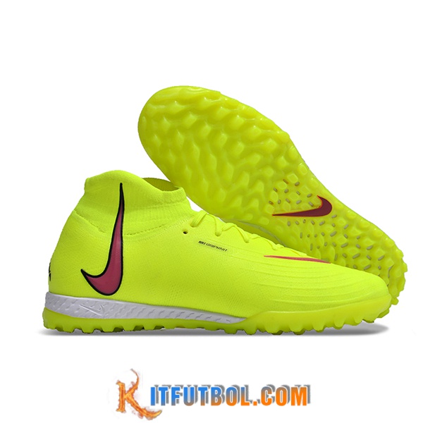 Nike Botas De Fútbol Phantom Luna Elite NU TF Amarillo/Rojo