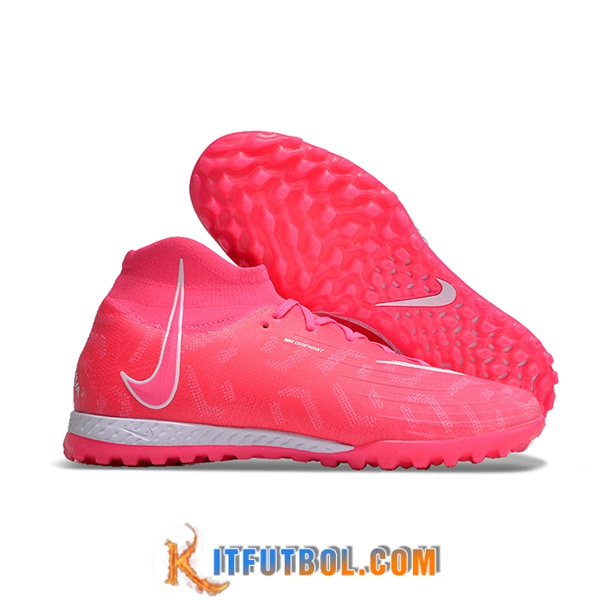 Nike Botas De Fútbol Phantom Luna Elite NU TF Rosa/Blanco