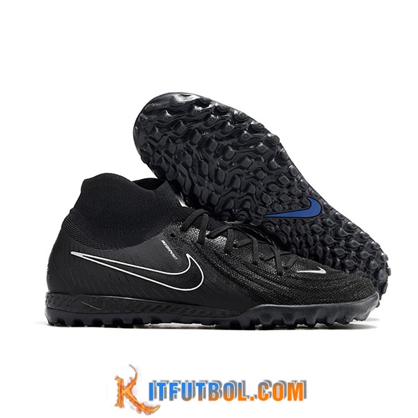 Nike Botas De Fútbol Phantom Luna Elite NU TF Negro/Blanco -02