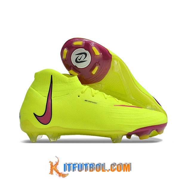 Nike Botas De Fútbol Phantom Luna Elite NU FG Amarillo/Violeta