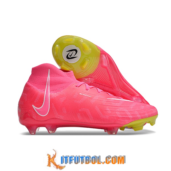 Nike Botas De Fútbol Phantom Luna Elite NU FG Rosa/Blanco