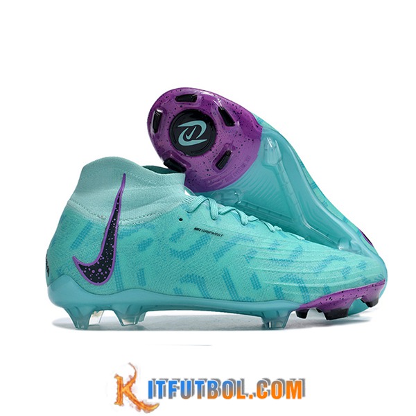 Nike Botas De Fútbol Phantom Luna Elite NU FG Azul/Violeta/Negro
