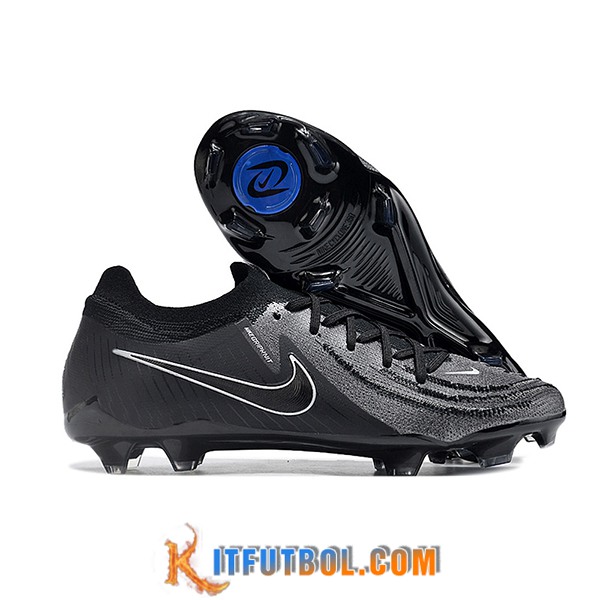Nike Botas De Fútbol Phantom Luna Elite NU FG Negro/Blanco -02