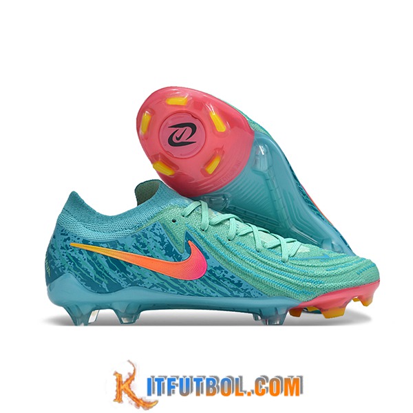 Nike Botas De Fútbol Phantom Luna Elite NU FG Verde/Azul/Rosa