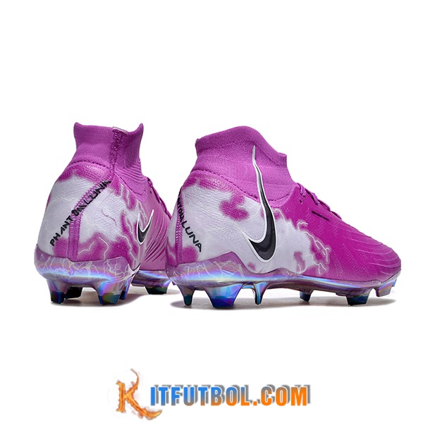 Nike Botas De Fútbol Phantom Luna Elite NU FG Violeta/Blanco/Negro