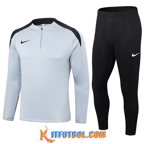 Chandal Equipos De Futbol Nike Gris/Negro 2024/2025