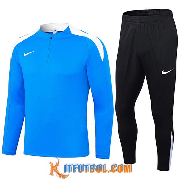 Chandal Equipos De Futbol Nike Azul/Blanco/Negro 2024/2025