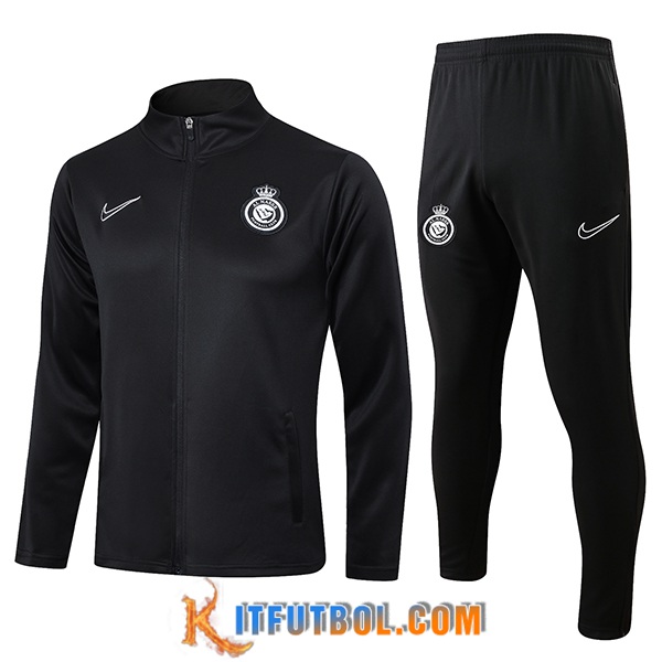 Chandal Equipos De Futbol Chaquetas Futbol Al-Nassr FC Negro 2024/2025