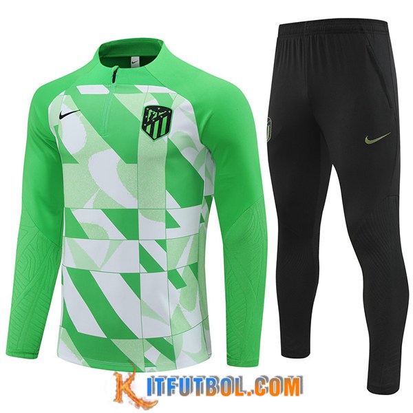 Chandal Equipos De Futbol Atletico Madrid Verde/Blanco 2024/2025