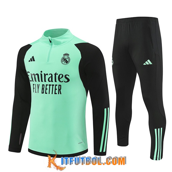Chandal Equipos De Futbol Real Madrid Verde/Negro 2024/2025