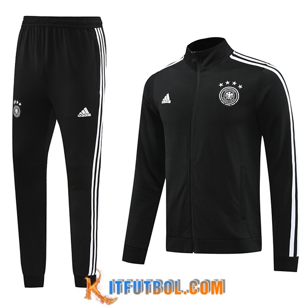 Chandal Equipos De Futbol Chaquetas Alemania Negro 2024/2025