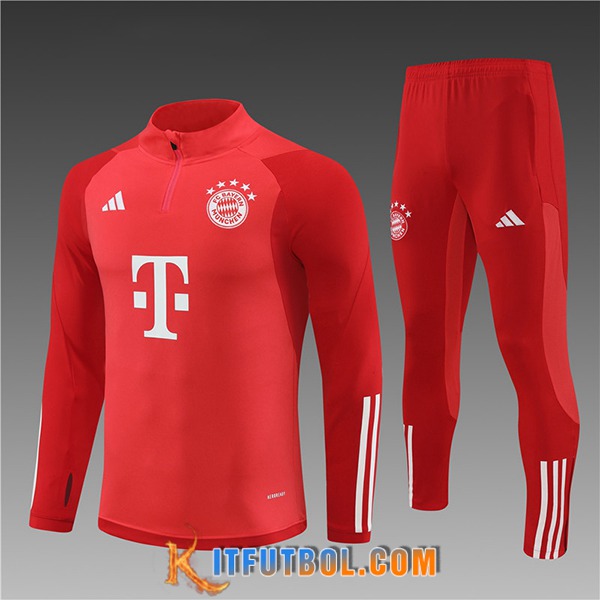 Chandal Equipos De Futbol Bayern Munich Ninos Rojo 2024/2025