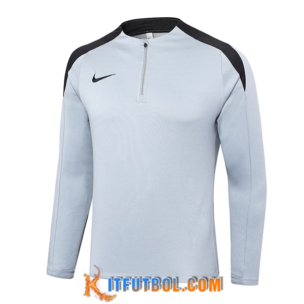 Sudadera De Entrenamiento Nike Gris/Negro 2024/2025