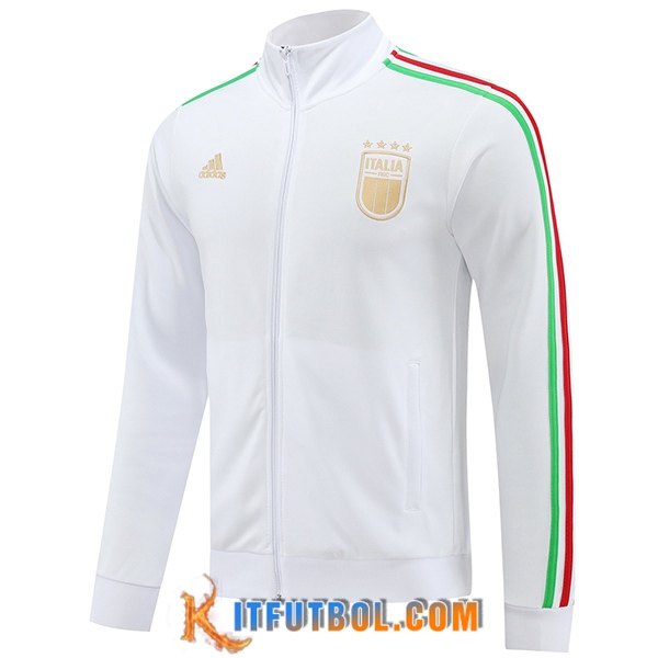 Chaquetas Futbol Italia Blanco 2024/2025