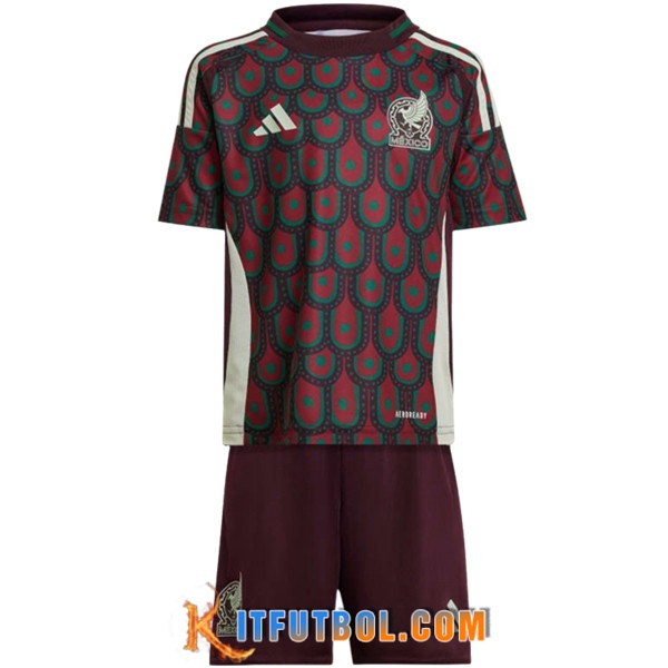 Camisetas De Futbol México Ninos Primera 2024/2025