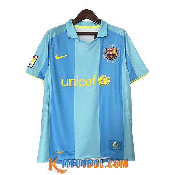 Camisetas De Futbol FC Barcelona Retro Segunda 2007/2008