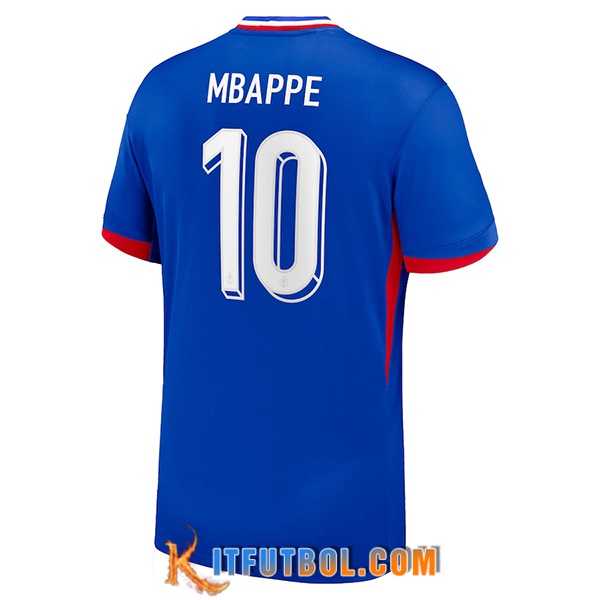 Camiseta Equipo Nacional Francia (MBAPPE #10) 2024/2025 Primera
