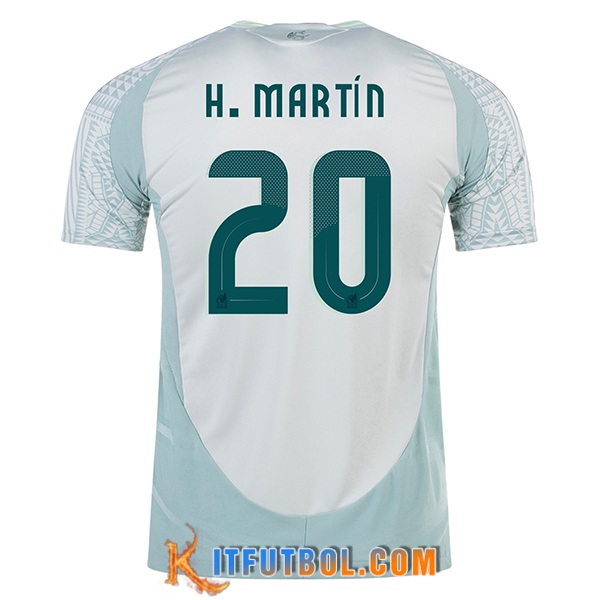 Camiseta Equipo Nacional México (H.MARTIN #20) 2024/2025 Segunda