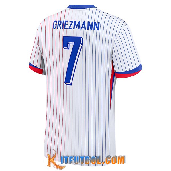 Camiseta Equipo Nacional Francia (GRIEZMANN #7) 2024/2025 Segunda