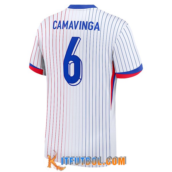 Camiseta Equipo Nacional Francia (CAMAVINGA #6) 2024/2025 Segunda