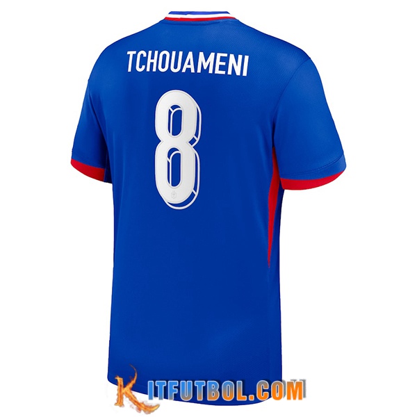 Camiseta Equipo Nacional Francia (TCHOUAMENI #8) 2024/2025 Primera