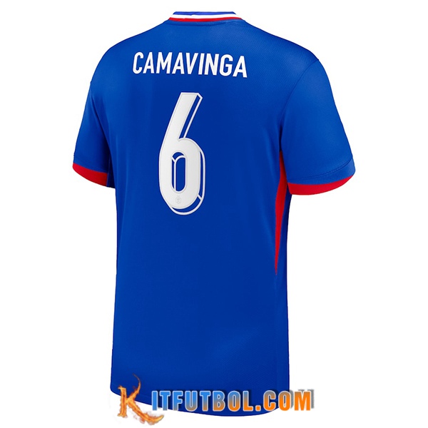 Camiseta Equipo Nacional Francia (CAMAVINGA #6) 2024/2025 Primera
