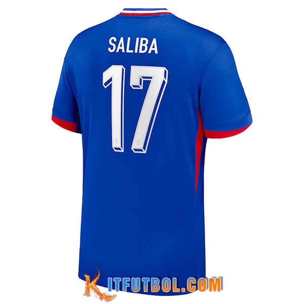 Camiseta Equipo Nacional Francia (SALIBA #17) 2024/2025 Primera