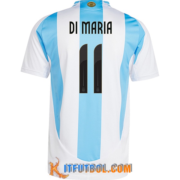 Camiseta Equipo Nacional Argentina (DI MARIA #11) 2024/2025 Primera