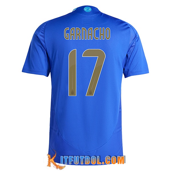 Camiseta Equipo Nacional Argentina (GARNACHO #17) 2024/2025 Segunda
