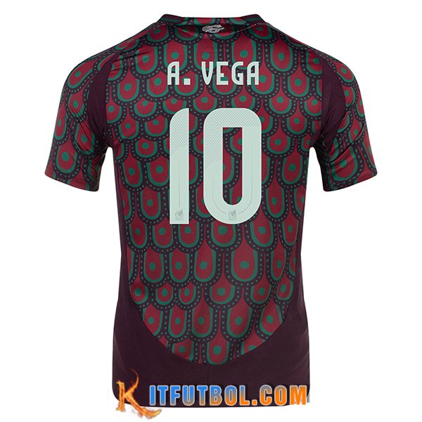 Camiseta Equipo Nacional México (A.VEGA #10) 2024/2025 Primera