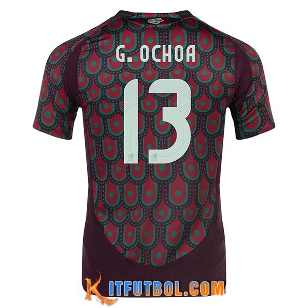 Camiseta Equipo Nacional México (G.OCHOA #13) 2024/2025 Primera