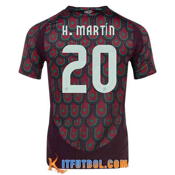 Camiseta Equipo Nacional México (H.MARTIN #20) 2024/2025 Primera