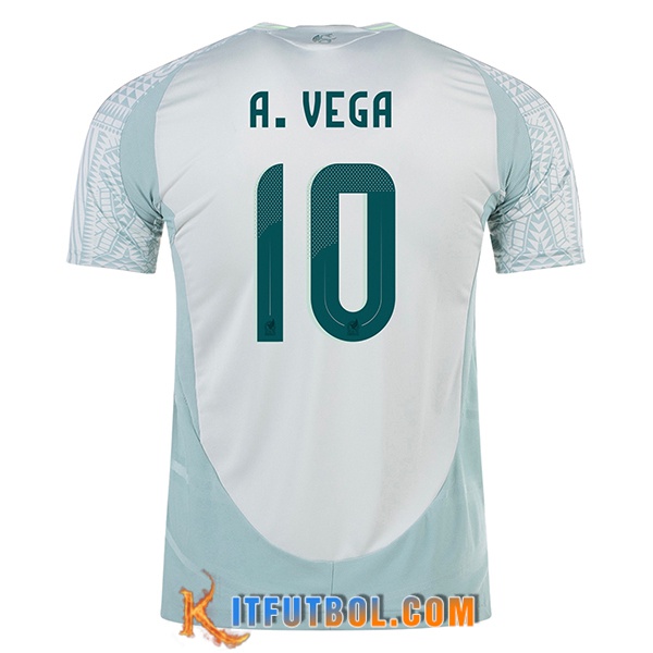 Camiseta Equipo Nacional México (A.VEGA #10) 2024/2025 Segunda