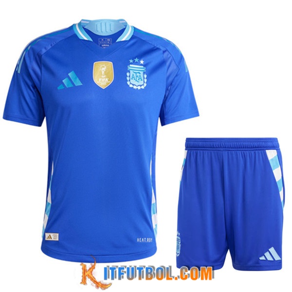 Camisetas Futbol Argentina Segunda + Cortos 2024/2025